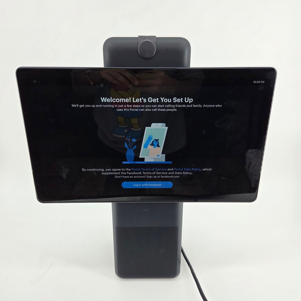 Facebook Portal Plus 1st Gen 15.6" Smart Video Calling Display Factory Reset